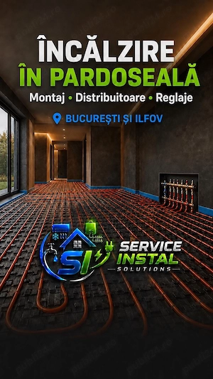 Montaj calorifere și încălzire în pardoseală București și Ilfov