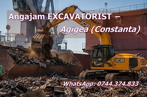 Excavatorist   Agigea (Constanta)