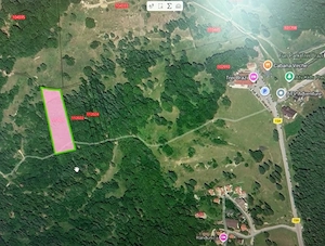 Vând teren 6600mp lăngă Trei Brazi , Râșnov-Predeal