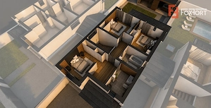 Triplex 5 camere si teren de 280 mp, cartier Serena 2 - Mosnita - imagine 5