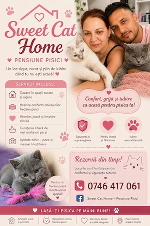 Sweet cat home pensiune pisici 