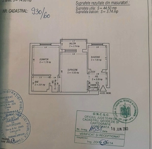 Apartament 2 camere, confort 1 – Tomis 3 | Totul nou | La cheie - imagine 19