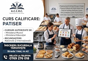 Curs Calificare Patiser