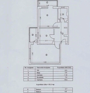 Apartament 2 camere decomandat | Confort 1 | Bloc 1984 | Icil - imagine 20