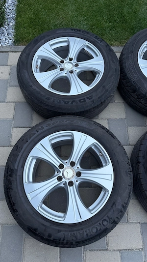 Set roti complete Mercedes Ben GLC GLK jante 18 5x112 anvelope 235 60 18 - imagine 6