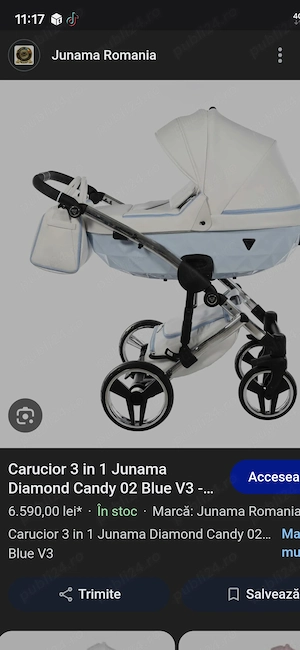 Carucior Junama diamond 3 in 1-- 