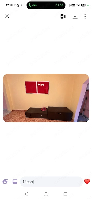 Vând 3 corpuri de mobila +măsuță de sticla.