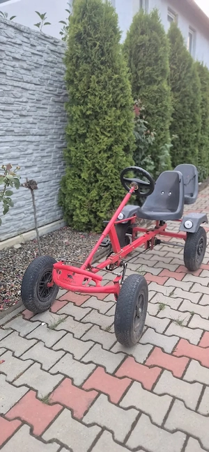 Vand cart cu 2 locuri pentru copii si adulți 