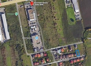 Vand parcela pt casa duplex, in Ghiroda in spate la casa auto Bavaria, cu acces de pe Calea Lugojulu
