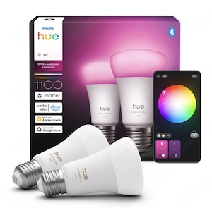 Becuri Philips Hue Bluetooth  comanda vocala 