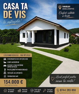casa noua de vanzare