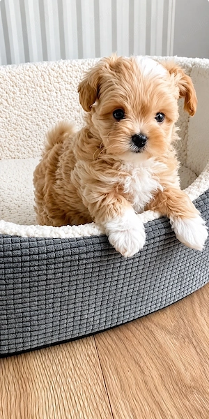 Maltipoo Mini Toy - imagine 2
