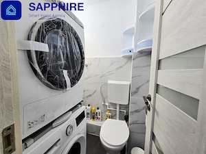 Apartament 3 camere zona 13 Septembrie, prima închiriere, centrală proprie, loc parcare, totul nou - imagine 17