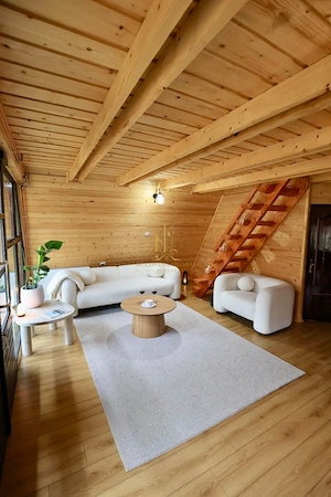 CABANĂ A-FRAME NOUĂ DE VÂNZARE – VAMA, STRÂMTURA | TEREN 1.800 MP - imagine 11