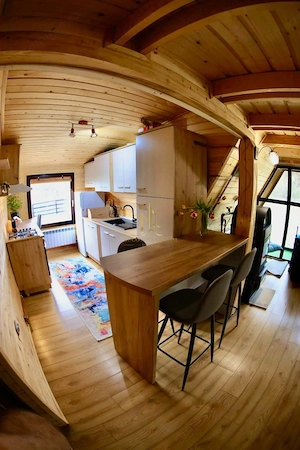 CABANĂ A-FRAME NOUĂ DE VÂNZARE – VAMA, STRÂMTURA | TEREN 1.800 MP - imagine 12