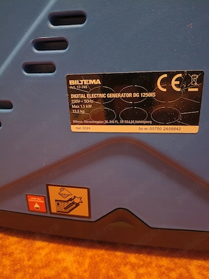 Generator Biltema 1,1 kw 