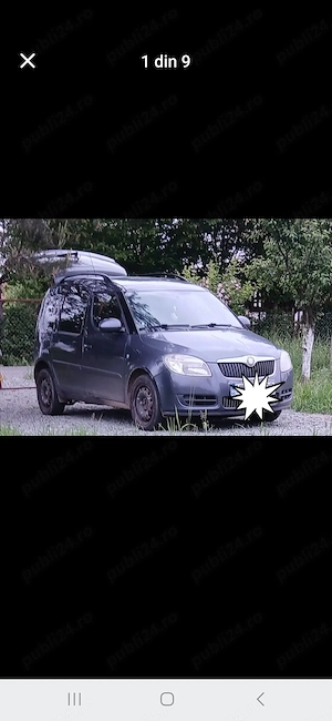 De vanzare Skoda Roomster 1.9 TDI. An fabricație 2010. 290.0000 km. Stare de funcționare.  - imagine 2
