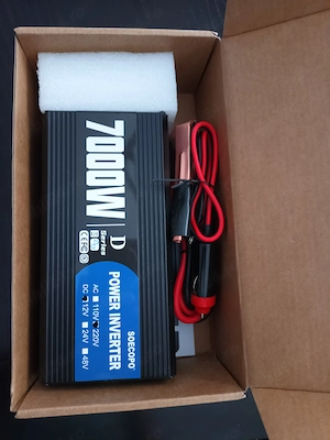 Inverter auto 12 Volti la 220 Volti  - imagine 2
