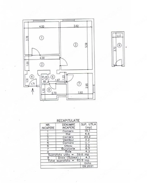 Vanzare Apartament Bd. Basarabia   2 camere   Bloc Rusesc   Arena Nationala - imagine 8
