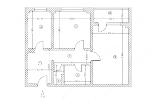 5 min metrou Gorjului, proaspat renovat, decomandat - imagine 14