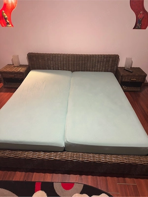 Dormitor 180x200 + saltele + comode