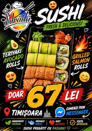 Sushi    Ptivat Chef la domiciliu - imagine 4