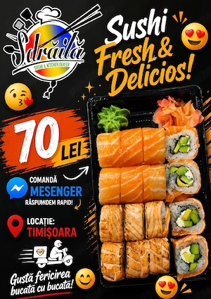 Sushi    Ptivat Chef la domiciliu - imagine 2