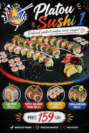 Sushi    Ptivat Chef la domiciliu - imagine 5