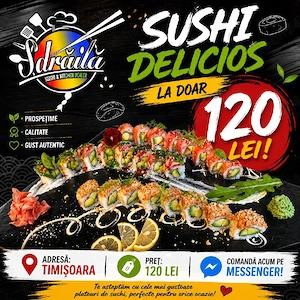 Sushi    Ptivat Chef la domiciliu - imagine 10