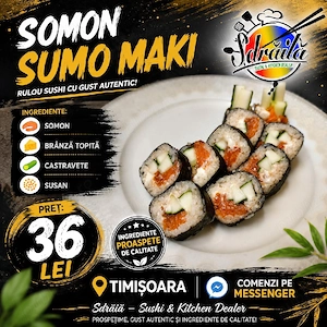 Sushi    Ptivat Chef la domiciliu - imagine 9