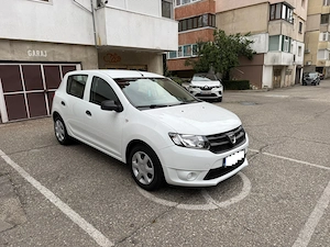 Dacia Sandero 1.2 bnz euro6, 25.200 Km carte service, masina este noua - imagine 2