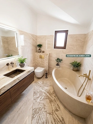 Apartament 2 camere, 46.90 mp, complet utilat și mobilat, zona Braytim- Giroc - imagine 4
