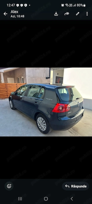 Vând VW Golf 5, motor 1,6 benzină