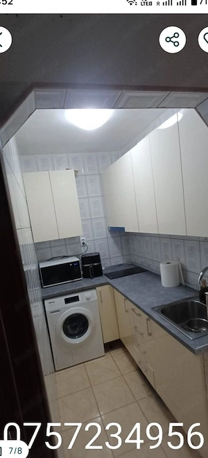PROPRIETAR   Garsonieră 33 mp | Costin Georgian - METROU | Etaj 1 | Mobilată complet - imagine 5