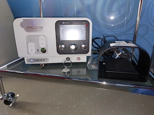 Laser Iridex, Gonioscop