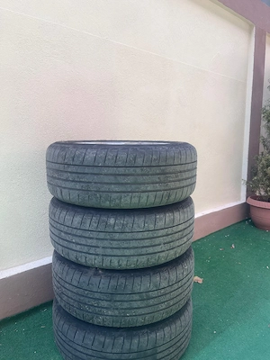 Set 4 roți de vara 205/55 R16 – jante aliaj + anvelope DOT 2021 - imagine 3