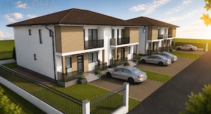 Apartamente premium  #238;n case tip duplex, cu teren generos!