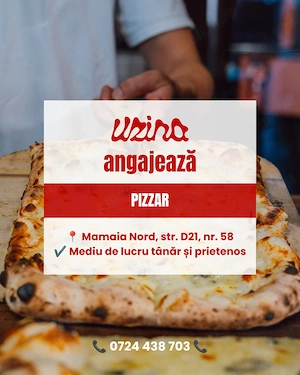 Angajăm Pizzar   Mamaia Nord | Uzina de Pizza Cucina Italiana 