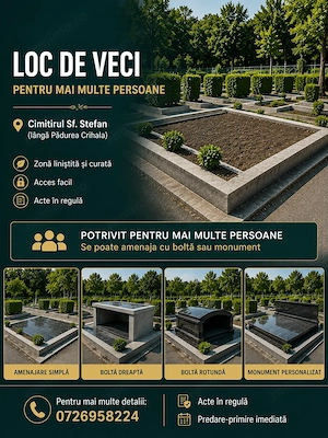 Loc de veci cimitirul Sf. Ștefan