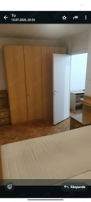 Inchiriez apartament 2 camere 55mp centrală termică  - imagine 2
