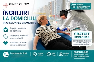 Îngrijiri Medicale la Domiciliu București   Decontat CASMB   Gratuit | Gimed Clinic