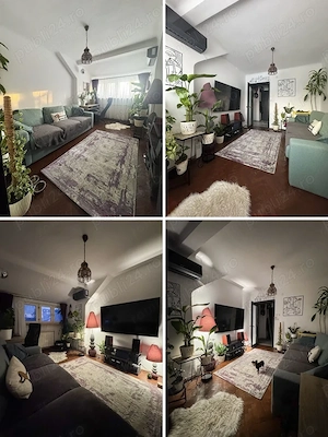 Apartament renovat cu 2 camere in vila cu curte - Piata Domenii