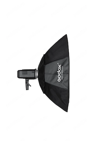 Softbox cu grila pentru fotografii video, Godox, 120 cm, Negru