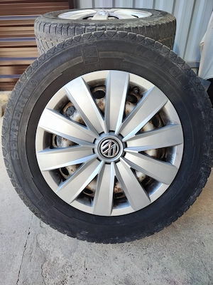 Jante iarna 5x120 65.1mm VW T5 T5.1 Multivan Transporter Caravel 5x120 anvelope iarna 215 65 r16C - imagine 4