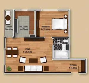 2 camere, Dristor Residence, metrou Dristor, parcare subterana - imagine 5
