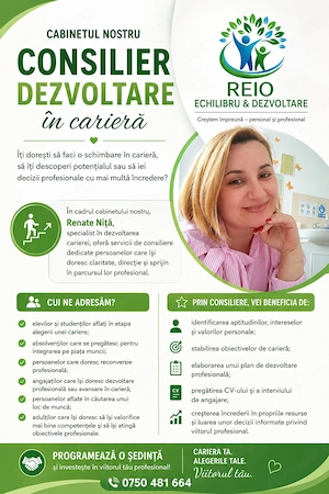 Consilier dezvoltare in cariera