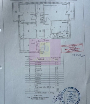 Apartament 4 camere bd Decebal adiacent - imagine 15