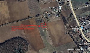 Vânzare doua terenuri 600 mp cu acte in regula Sântana de Mureș (zona Unirii - Bărdești) - imagine 4