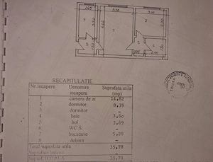 Apartament 2 camere zona 23 august etaj 2 4 36mp - imagine 9