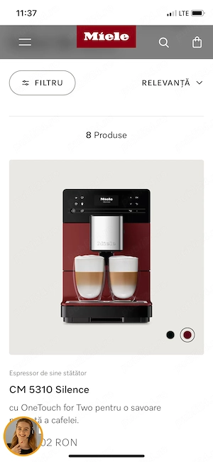 Vând espressor Miele